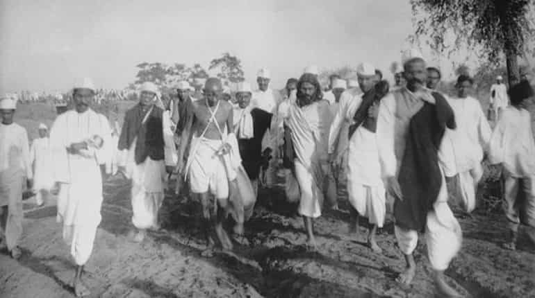 Anti-thesis of Gandhian thought is the Congress culture, says PM Modi on Dandi March anniversary Anti-thesis of Gandhian thought is the Congress culture, says PM Modi on Dandi March anniversary