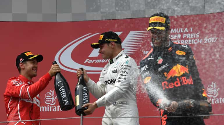 Formula One: Bottas beats Vettel in Austrian Grand Prix, Hamilton fourth Formula One: Bottas beats Vettel in Austrian Grand Prix, Hamilton fourth
