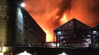 Major fire breaks out in London's Camden Lock Market, no casualties