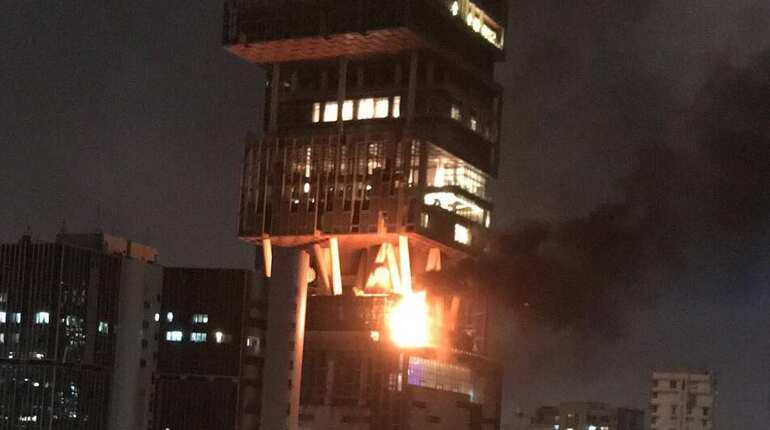 Fire at Mukesh Ambani's residence Antilia now under control: Fire department