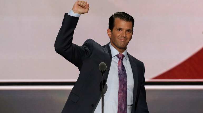 Trump calls son 'high-quality person', Twitter can't get over it