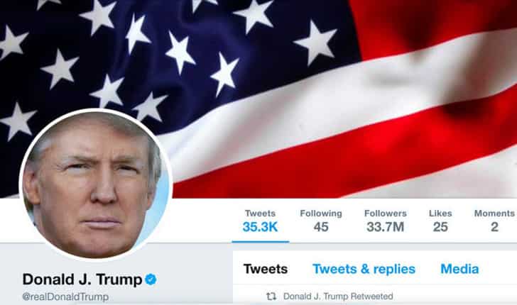 Donald Trump Twitter library opens in Los Angeles