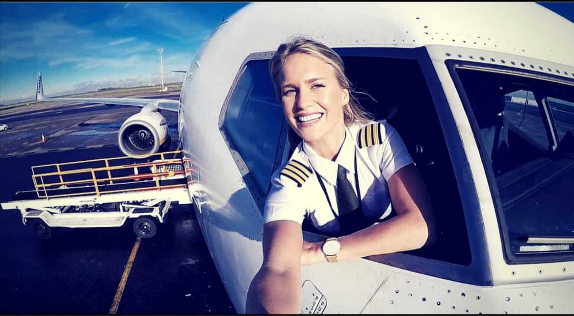 Pilot Maria Fagerstrom