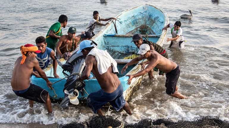 Sri Lankan navy arrests seven Indian fishermen Sri Lankan navy arrests seven Indian fishermen