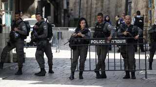 3 attackers killed after gunbattle with Israeli security forces in Jerusalem
