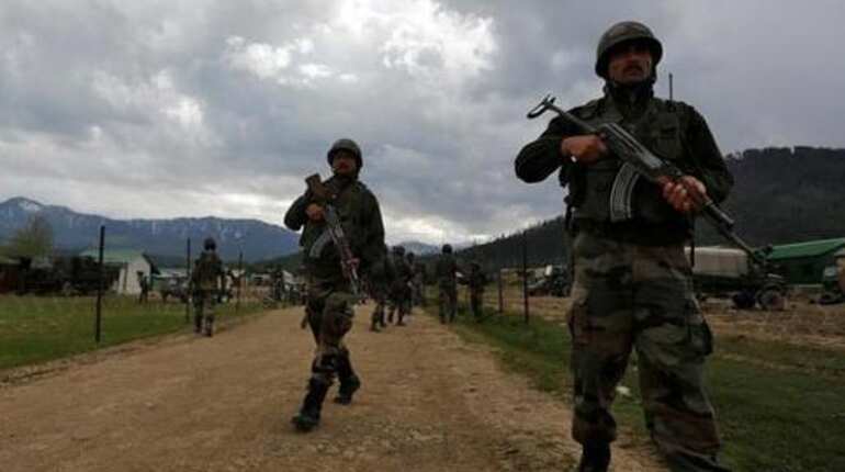 Three terrorists killed in Kashmir's Tral, encounter underway