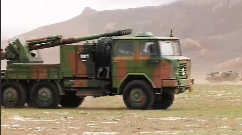 Chinese army conduct live-fire drills in Tibet