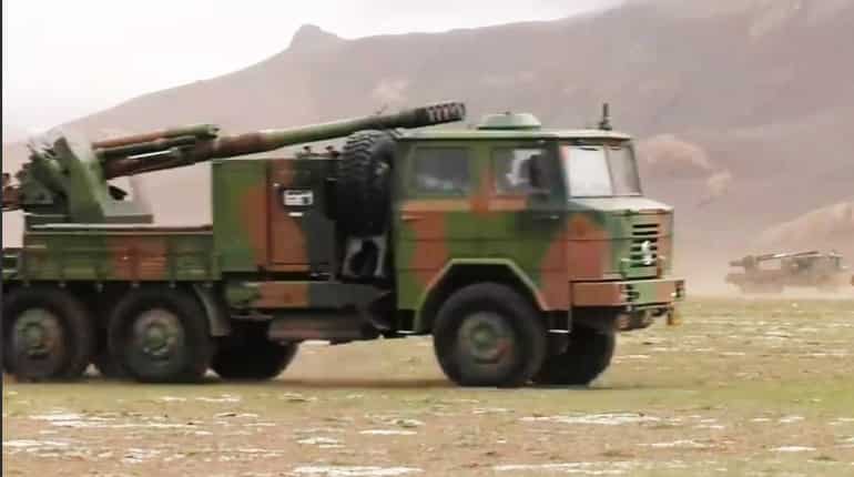 Chinese army conduct live-fire drills in Tibet