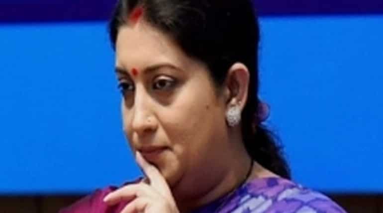Congress is dividing communities, says Smriti Irani