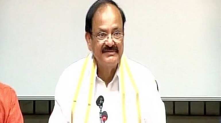 Venkaiah Naidu files nomination for vice-presidential election, bids adieu to BJP