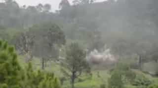 Watch: Indian Army post allegedly destroyed by Pakistan Army
