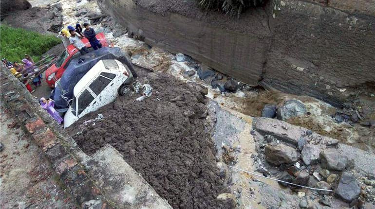 Doda district hit by flash flood