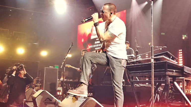 Linkin Park's former frontman Chester Bennington