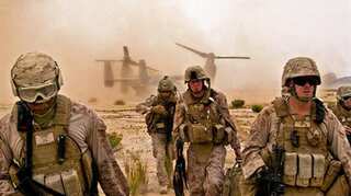 16 Afghan policemen killed in US strike