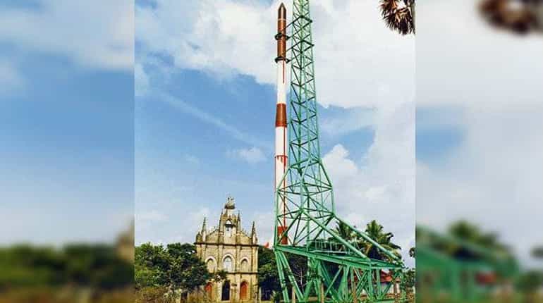 Where do you build a rocket-launch site? A church