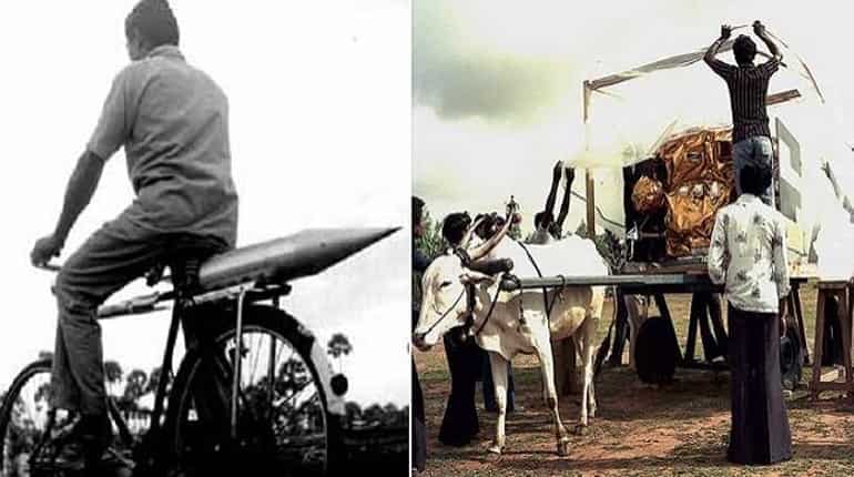 ... and on bullock carts