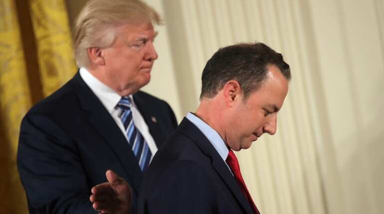 Trump replaces chief of staff Reince Priebus with John Kelly