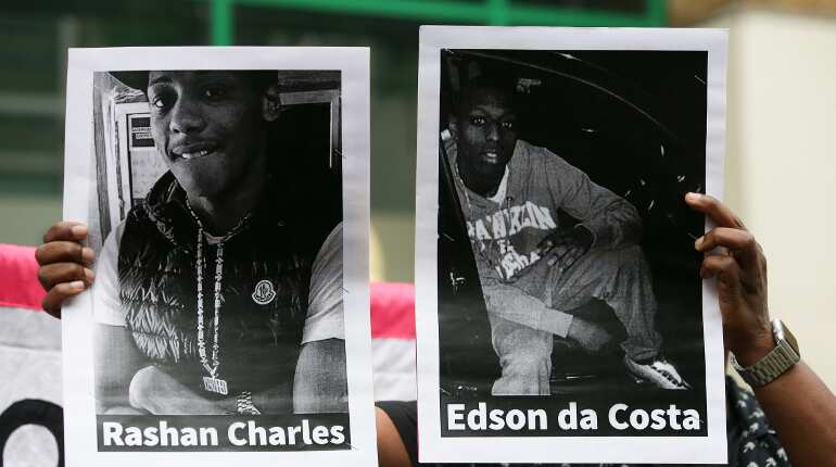 Violent protests in London over death of detainee, one arrested