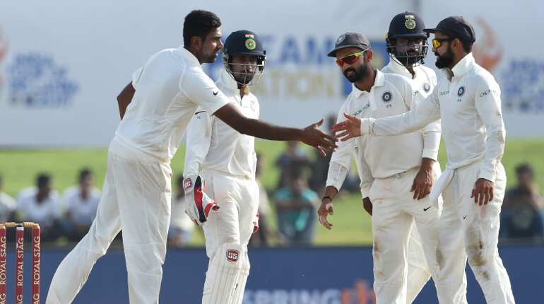Ashwin, Jadeja power India to victory against Lanka Ashwin, Jadeja power India to victory against Lanka