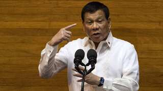 'You must be stupid': Philippine President Rodrigo Duterte says he won't be tried by international court