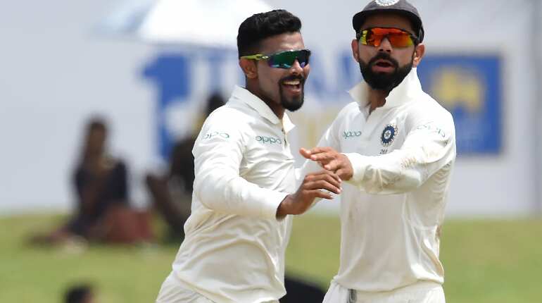 Ravindra Jadeja suspended for third Test against Sri Lanka
