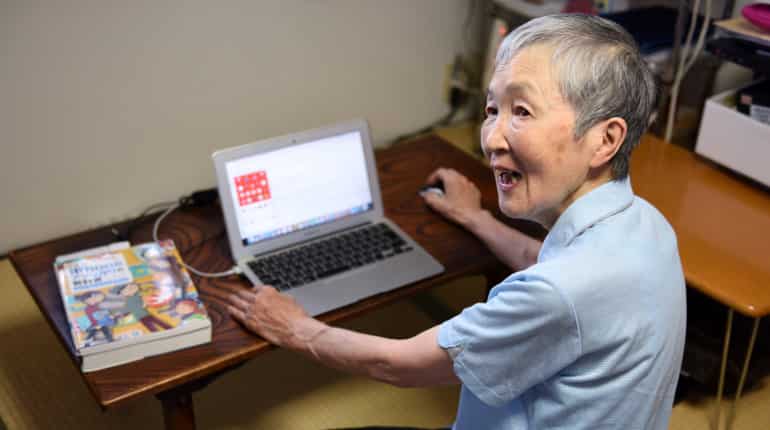 Japanese iPhone app maker is 82 years old Japanese iPhone app maker is 82 years old