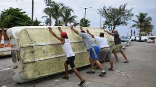 Storm Franklin set to become a hurricane when it strikes Mexico