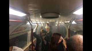 British firefighters investigate reports of smoke at London's Oxford Circus station