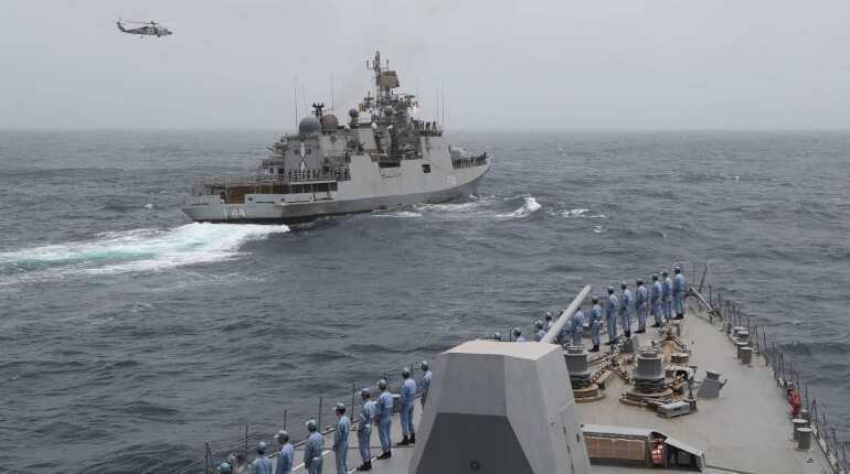 Chinese presence in Indian Ocean Region has increased and we are aware of it: Indian Navy