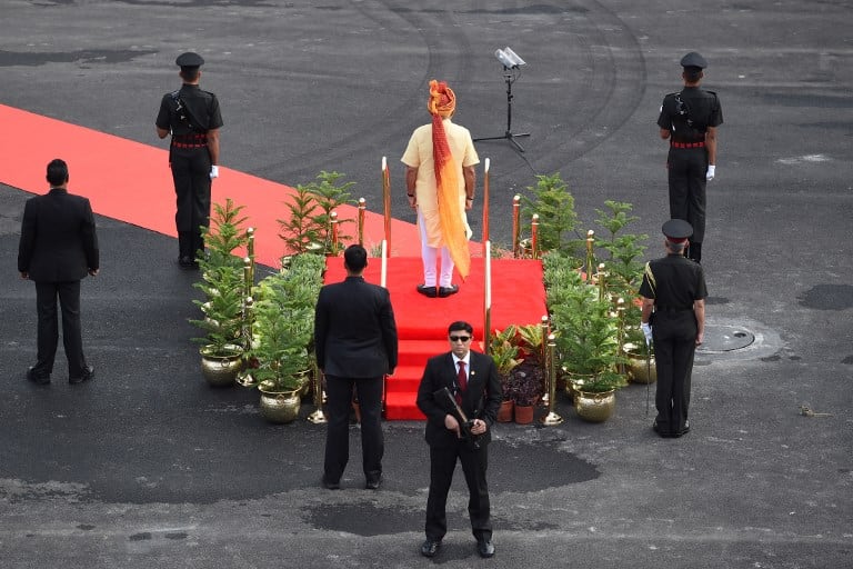 India's SPG on guard