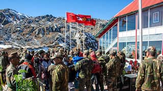 Independence Day: Indian, Chinese troops exchange sweets at Nathu La, 25 km from Doklam