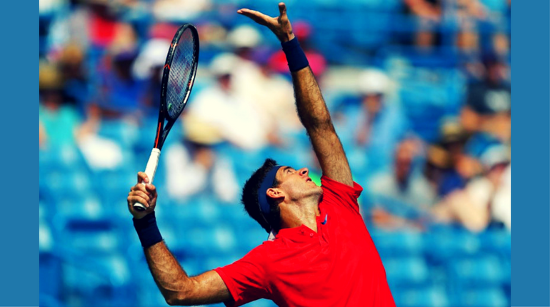 Del Potro makes winning return in Cincinnati Open Del Potro makes winning return in Cincinnati Open