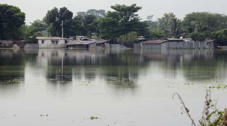 Heavy floods in Bihar, 14,000 people evacuated Heavy floods in Bihar, 14,000 people evacuated