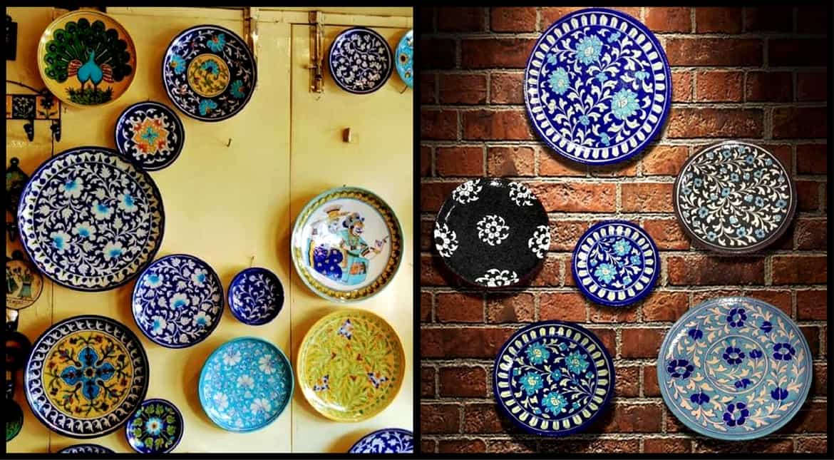 Blue pottery of Jaipur