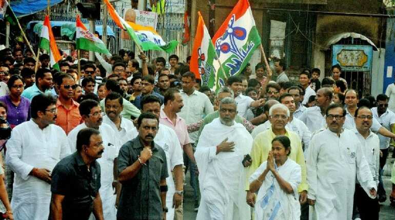 TMC sweeps civic polls in West Bengal, BJP emerges as main challenger TMC sweeps civic polls in West Bengal, BJP emerges as main challenger