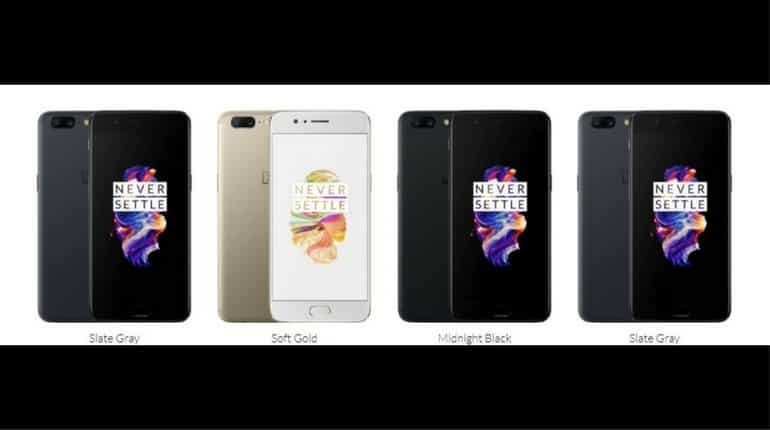 OnePlus 5 smartphone at Rs 37,999 to be launched in slate gray OnePlus 5 smartphone at Rs 37,999 to be launched in slate gray