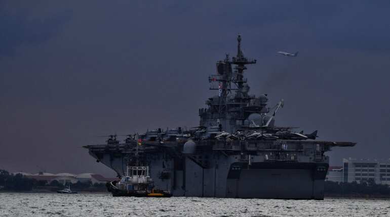 US Navy announces fleet-wide probe after new warship collision