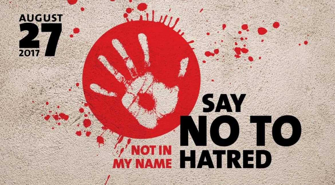 Watch: Music video for the ?Not in My Name? campaign against mob lynching Watch: Music video for the ?Not in My Name? campaign against mob lynching