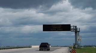 Hurricane Harvey slams into Texas