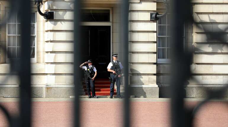 Second man arrested after Buckingham Palace sword attack