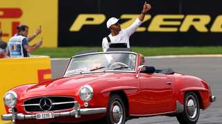 Lewis Hamilton marks 200th race with Belgium Grand Prix win