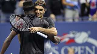 US Open: Federer narrowly beats American teenager Frances Tiafoe
