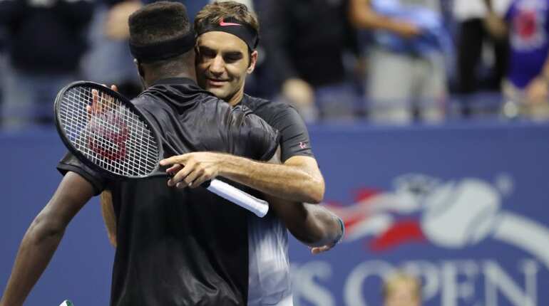 US Open: Federer narrowly beats American teenager Frances Tiafoe