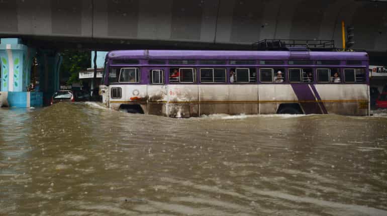 Flooded streets