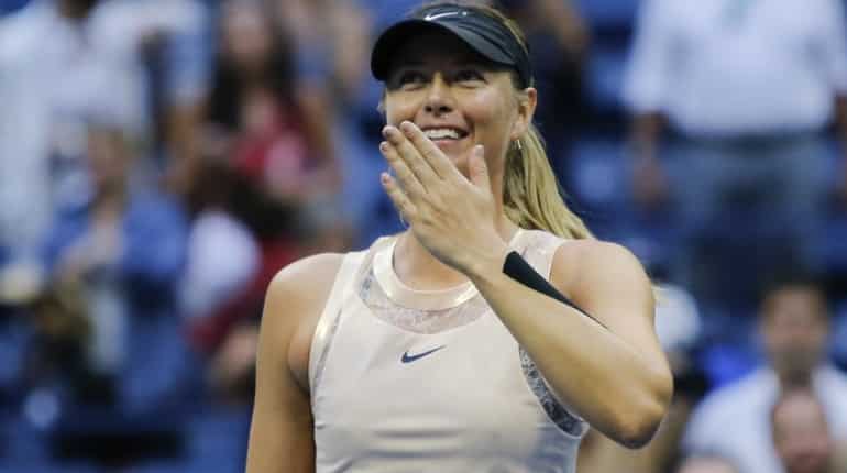 US Open: Sharapova defeats Hungary's Timea Babos