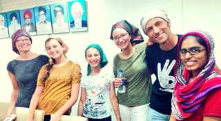 French tourist family says 'thank you' to Mumbai gurudwara for sheltering them