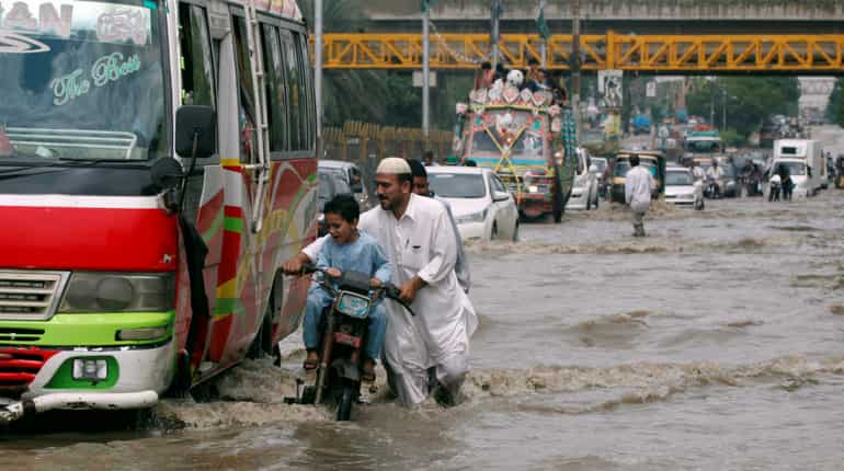 Floods in Karachi, Pakistan