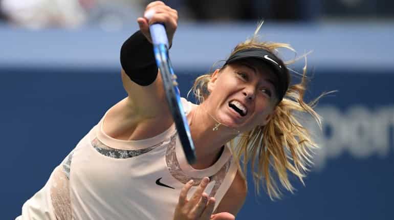 US Open: Sharapova out