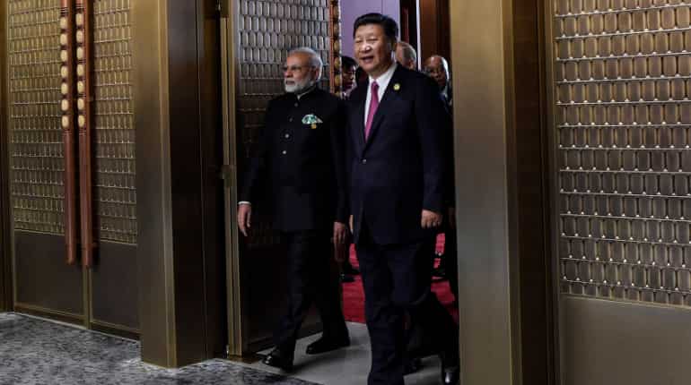 PM Modi with President Xi