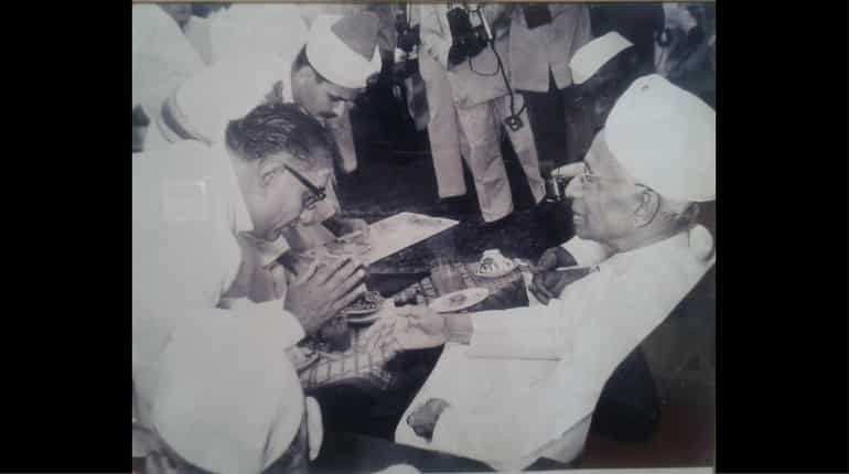 A politician in shadow